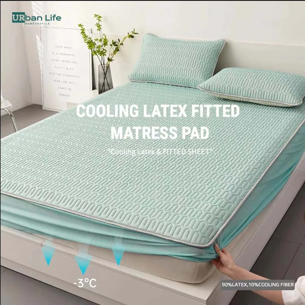 Охлаждающий матрас водонепроницаемый для кровати