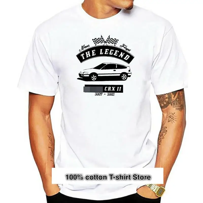 

Camiseta de moda para hombre, camisa de coche de Hon Japan Crx 2, Oldtimer, Youngtimer, novedad de 2022