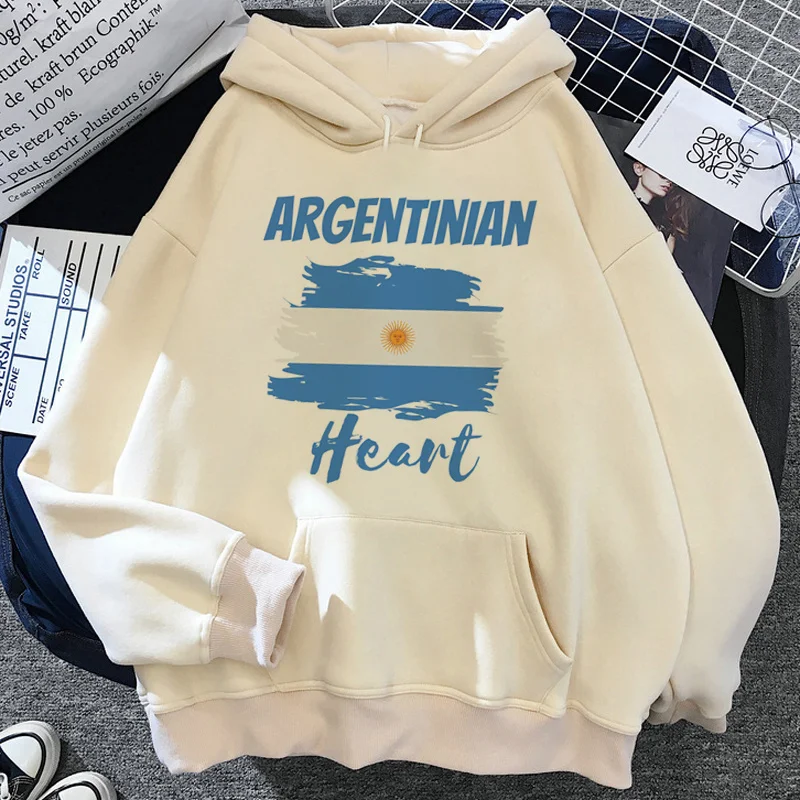 

Argentina hoodies women hip hop printed female pullover printed Korea