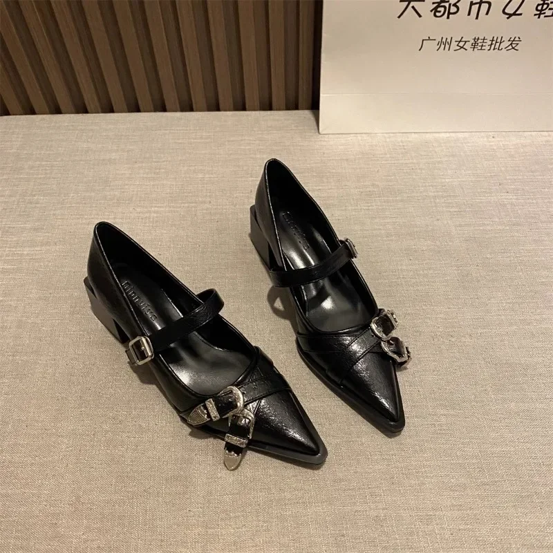 2024 новые Брендовые женские сандалии модные повседневные с пряжкой без застежки