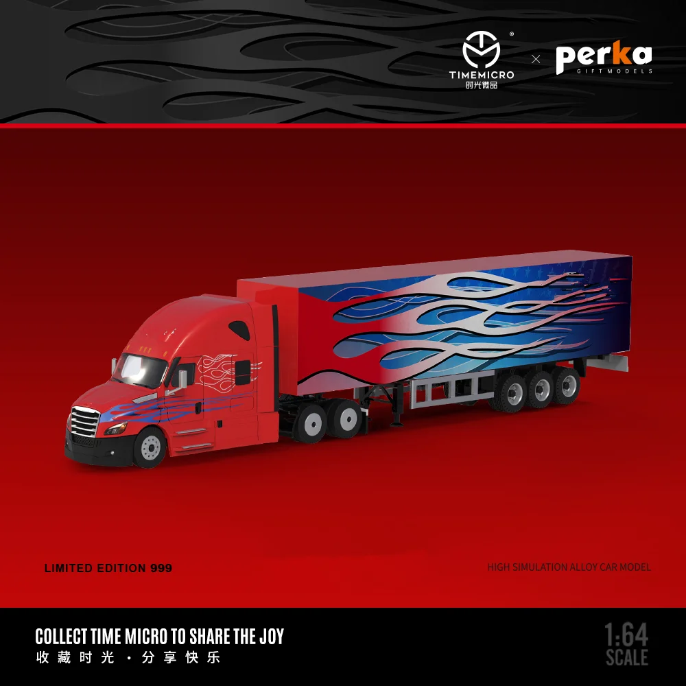 Литая под давлением модель грузовика из сплава TIME MICRO 1:64