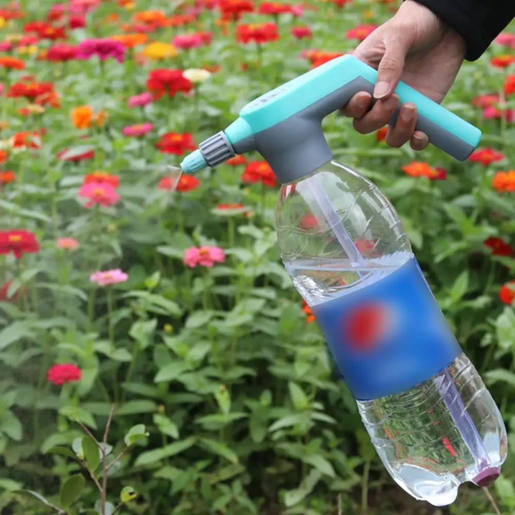 

High-pressure Air Pump Hand Sprayer Beverage Bottle Sprinkler Nozzle Watering Garden Agricultural Adjustable Sprayer Tools O1I9