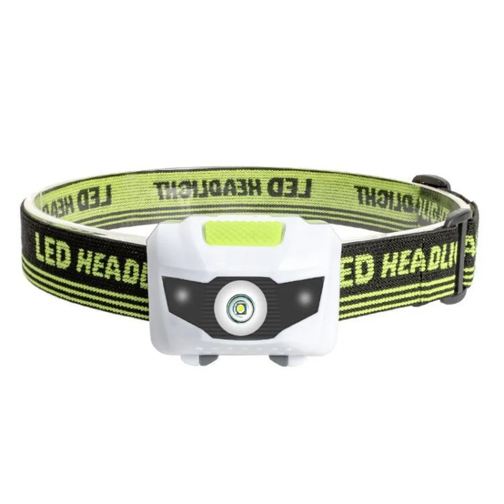

Super Bright Headlamps Adjustable Waterproof LED Head Torch Flashlight 2 Lighting Modes Outdoor Fishing Camping Lantern Lamp