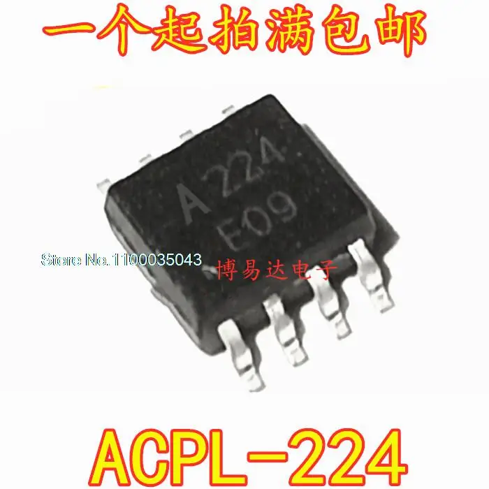 

10PCS/LOT ACPL-224 ACPL-224-500E A224 SOP8