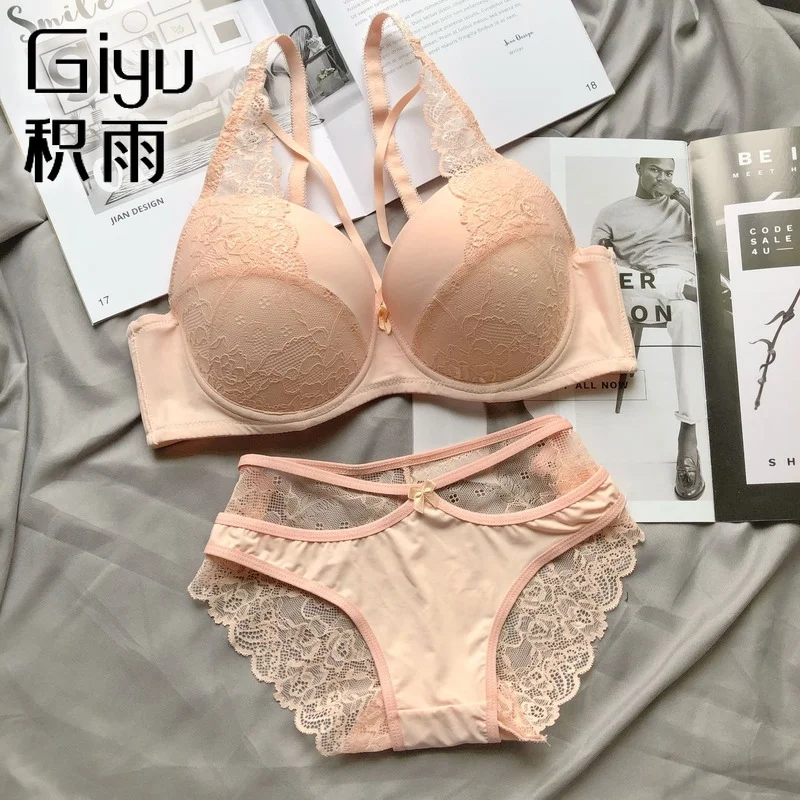 

2022 трусы женские lingerie plus size lingerie underwear set sexy bra set Push Up Underwire Plunge stanik