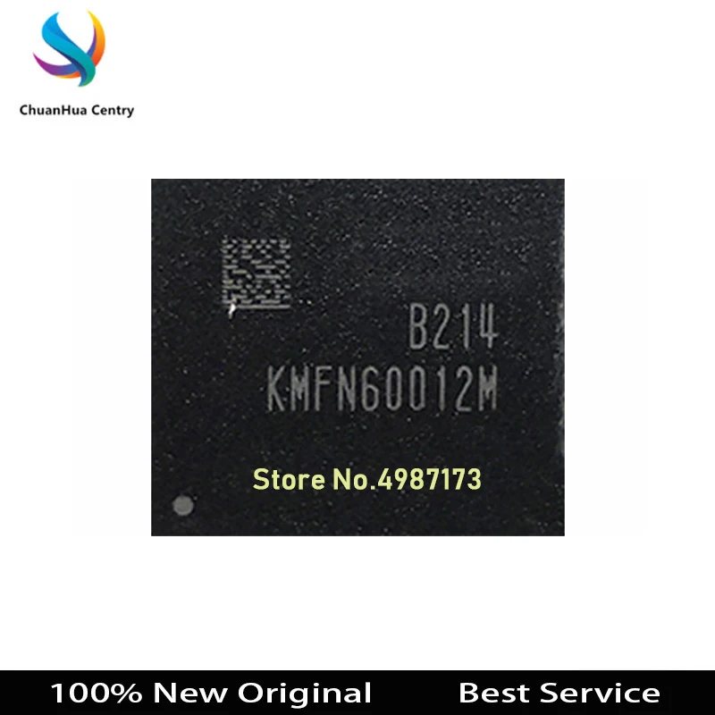 KMFN60012M-B214 BGA 100% новый и оригинальный