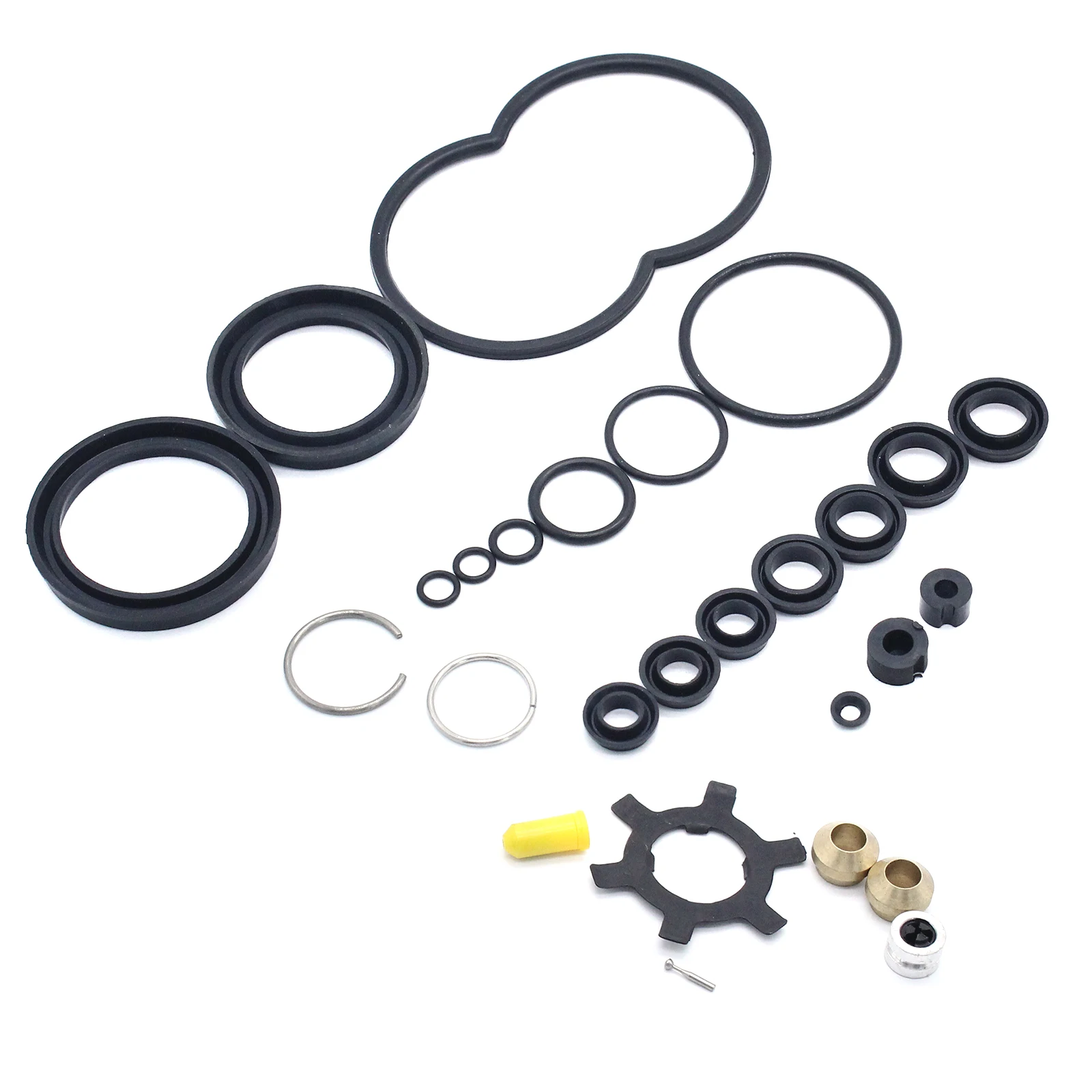 

Hydroboost Repair Kit (Exact Duplicate) Complete Seal Kit Replacement For Bendix Hydro-boost Kit 2771004 plastic plastic