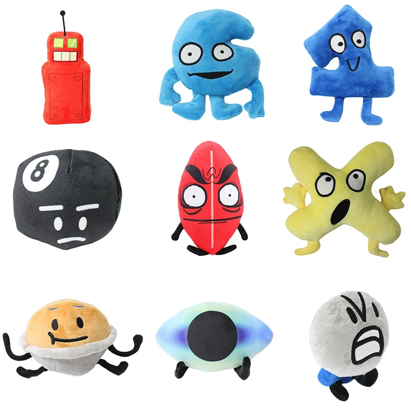 BFDI Dream Island Plushies Toy Bfdi Plush for Fans and Friends Beautifully Stationery Game Doll Children Birthday Gift