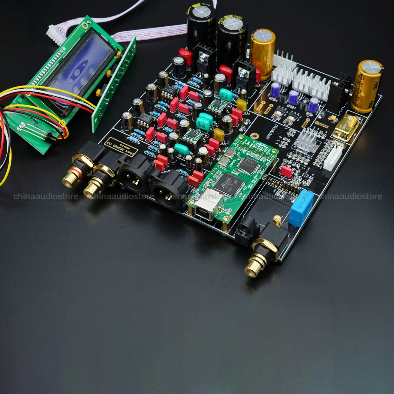 Hi-End ES9038 DAC HiFi ES9038PRO 32bit 384K DSD XMOS Amanero USB Bluetooth CSR8675 APTX вход | Электроника