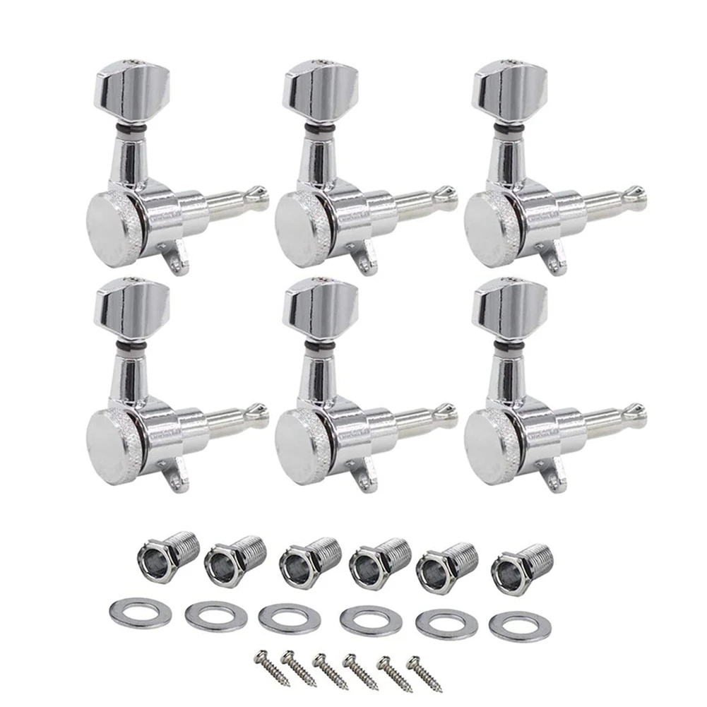 

Guitar Locking Tuners String Tuning Pegs Machines Heads Set for Fender Guitar PartsRight
