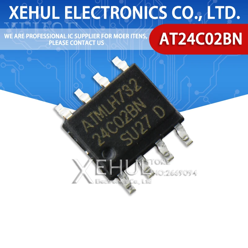 10/20/50/100 шт. AT24C02N 24C02 24C02N SOP-8