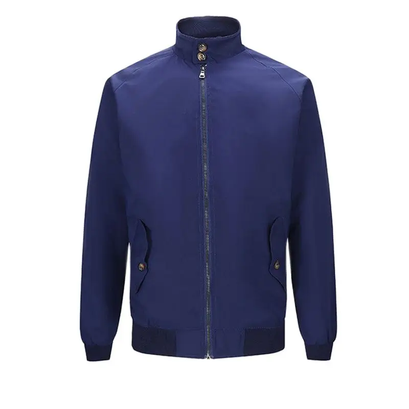 

Классические мужские куртки Harrington G9, из полиэстера, весна-осень, повседневные куртки и пальто, Модная приталенная мужская одежда в британск...