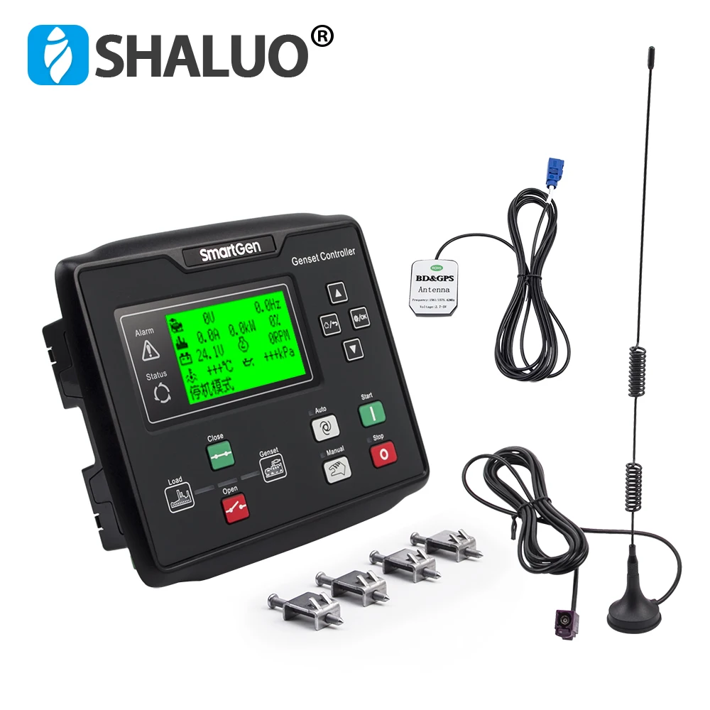 Контроллер генератора AMF Smartgen HGM6120N-4G HGM6110N-4G GPS с автоматическим запуском, панель модуля управления сетевой связи с портами RS485 CANBUS