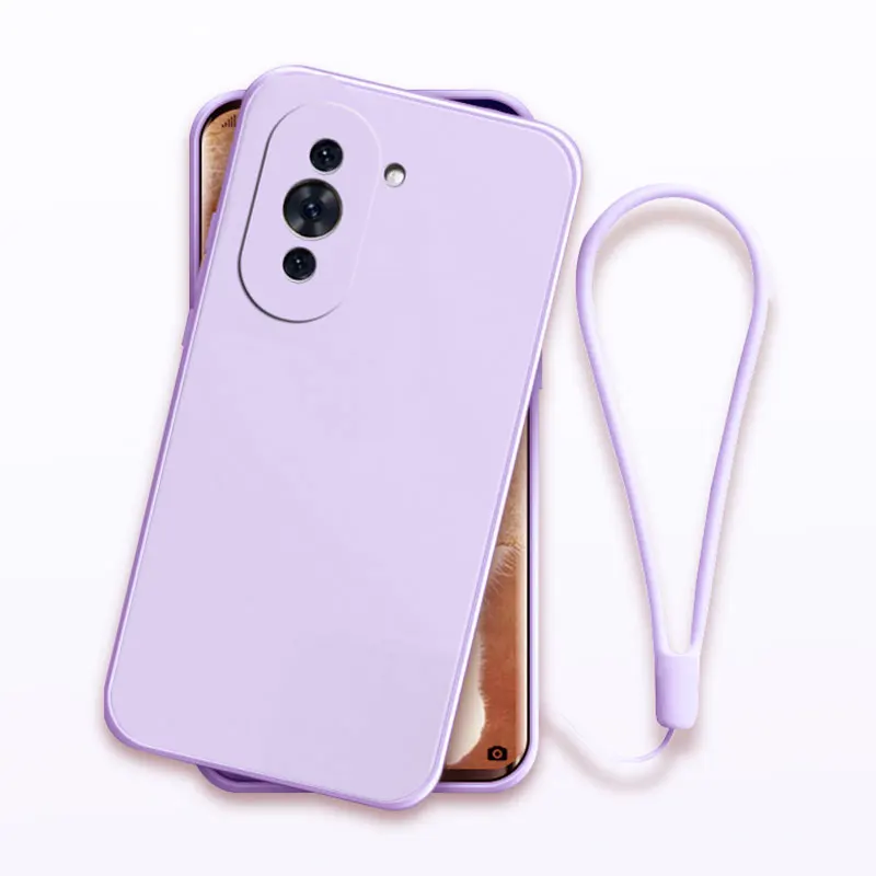 

Nova10 Soft Silicone Silky Case For Huawei Nova 10 Cover Nova10 pro Case Liquid Shockproof TPU Shell Nova 10 8i 7i 5T 9 se pro