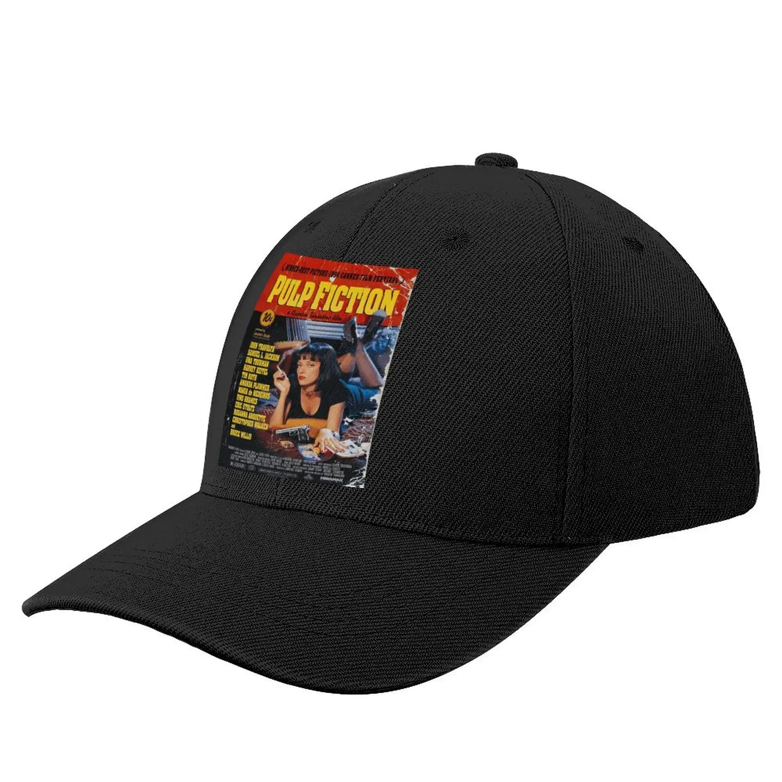 

Pulp Fiction Baseball Cap Woman Smoke Comedy Drama Action Women Custom Trucker Hat Vintage Gym High Quality Snapback Cap