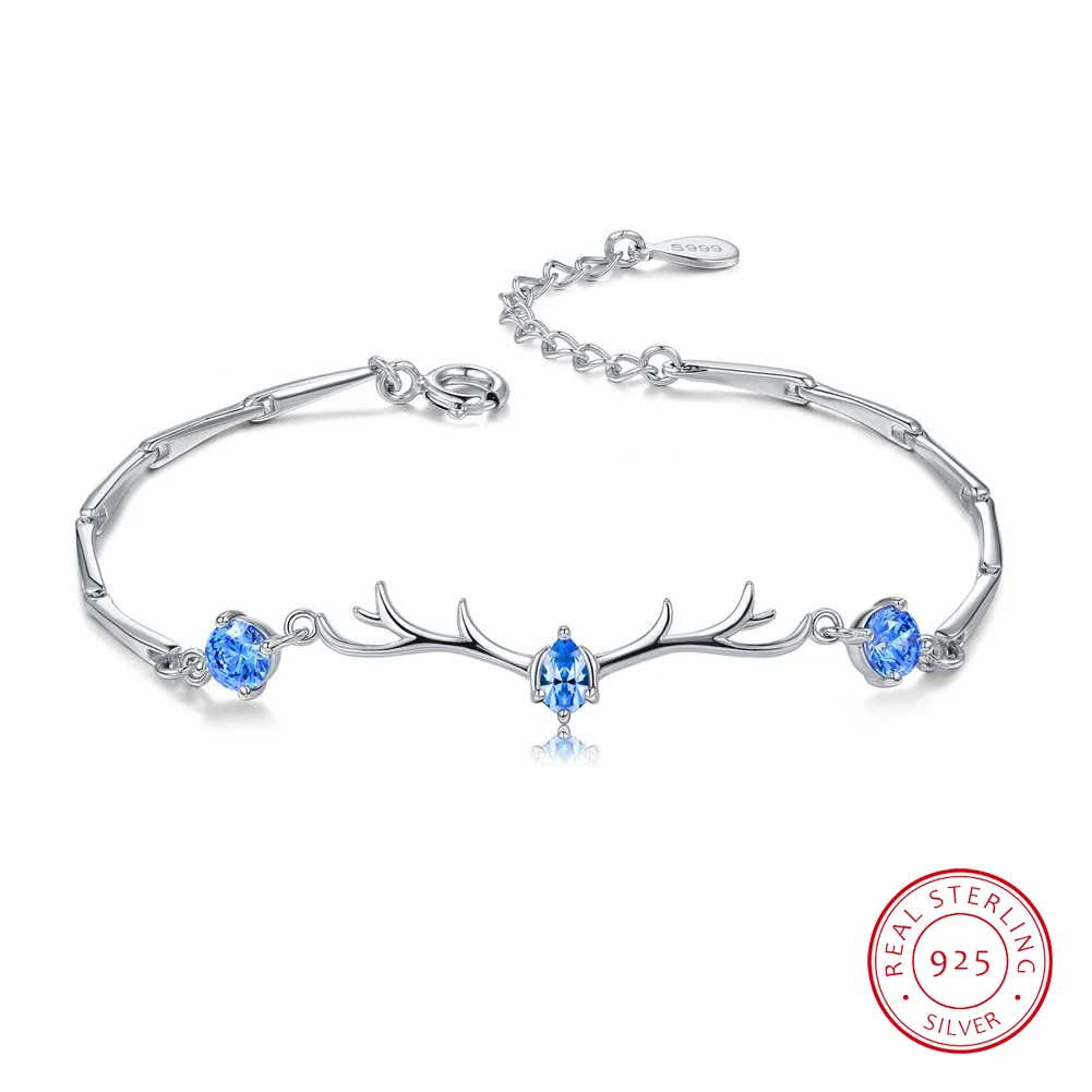 

925 Sterling Silver All The Way with You Charm Bracelets for Women Birthday Valentine's Day Anniversary Fine Gift Jewelry