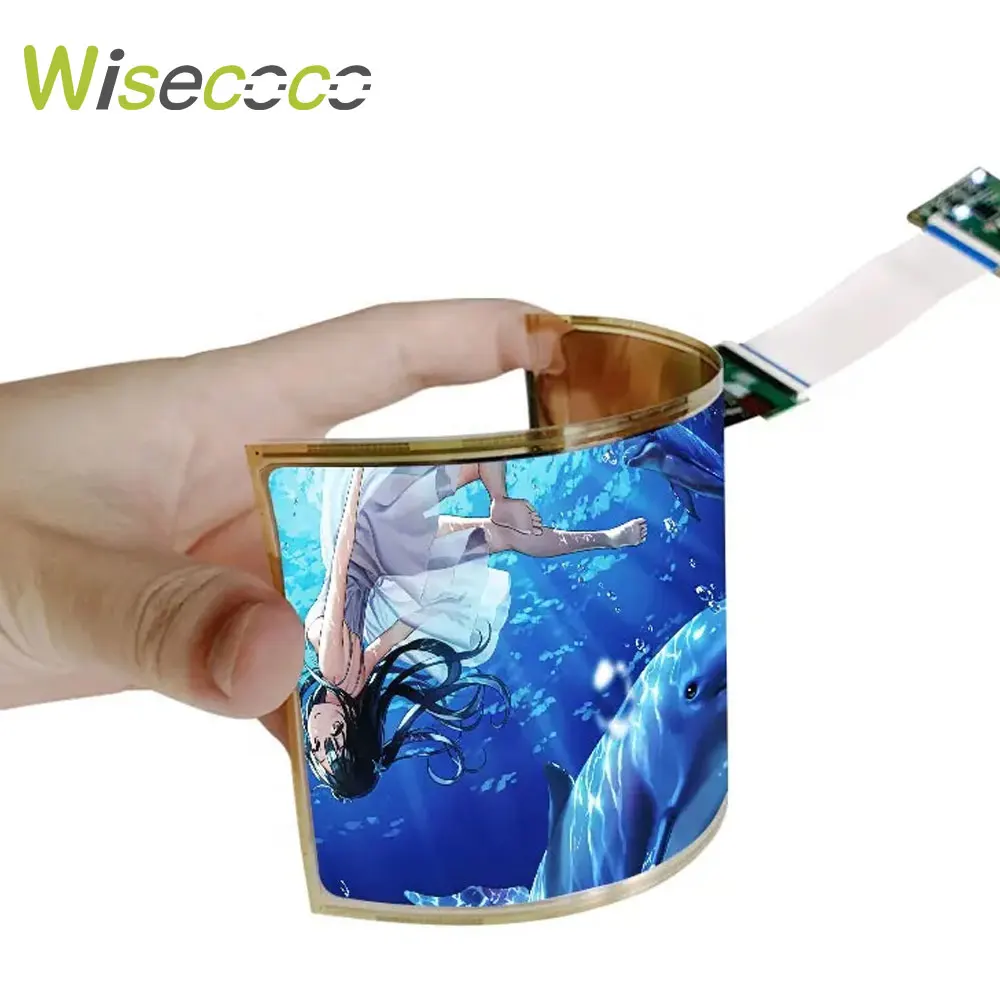 

6 Inch Flexible AMOLED Display OLED 2880x1440 For Raspberry Pi Bendable Rollable 2k Screen IPS LCD High Brightness 700nits