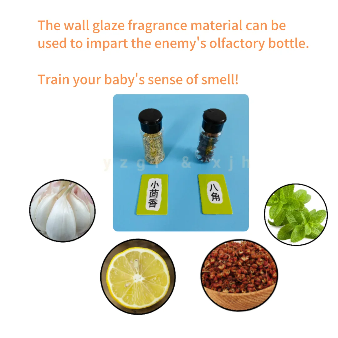 Детский сад научная область угловая игрушка пластиковая Olfactory бутылка трубка