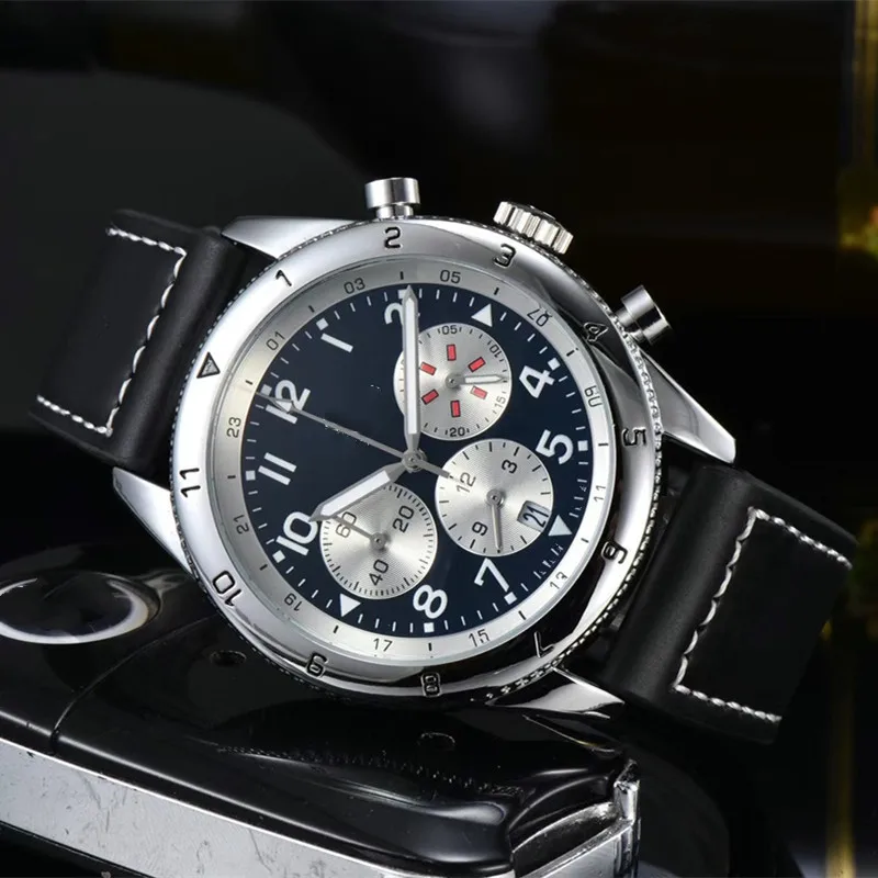

Breitling Chronograph Smart Watch Free Shipping For Men Luxury Brand Multi-function Six-pin Sports Men Watches Relogio Masculino