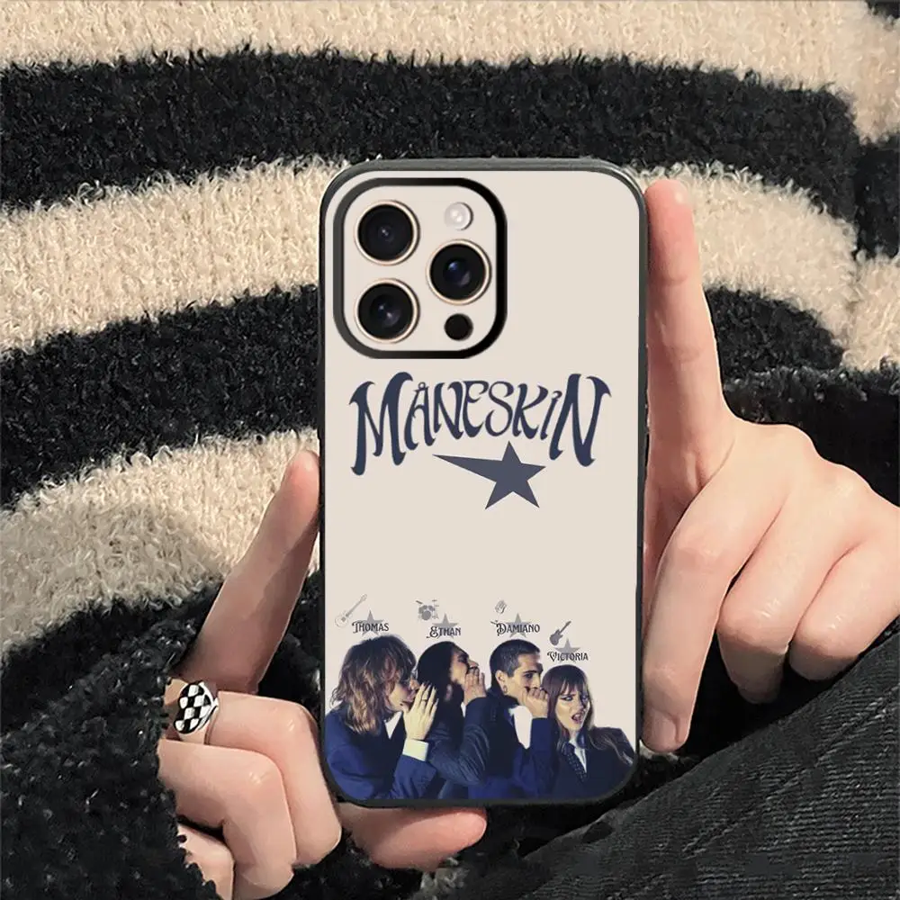 Чехол для телефона ManeS-skinS в стиле хип-хоп, дизайн певца для iPhone 17, 16, 16e, 15, 14, 13, 12, Plus Mini Pro Max, мягкий черный противоударный чехол (art.: 3920d39b08f17) - 3920d39b08f17