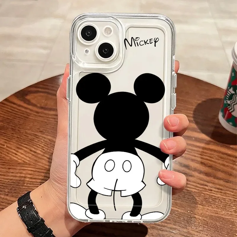Чехол для телефона Disney Mickeys Minnies Mouses Space Xiaomi Mi 10 10T 11 11Lite 12 12Lite 12T 13 14 Poco F4 F5 X4 X5 M45 Pro 5G