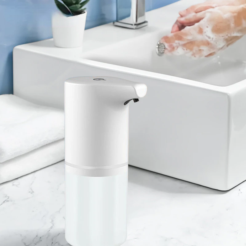 

Touchless Automatic Soap Dispenser USB Charging Foam Machine Home Infrared Sensor Foam Soap Dispenser Hand Sanitizer 350ML