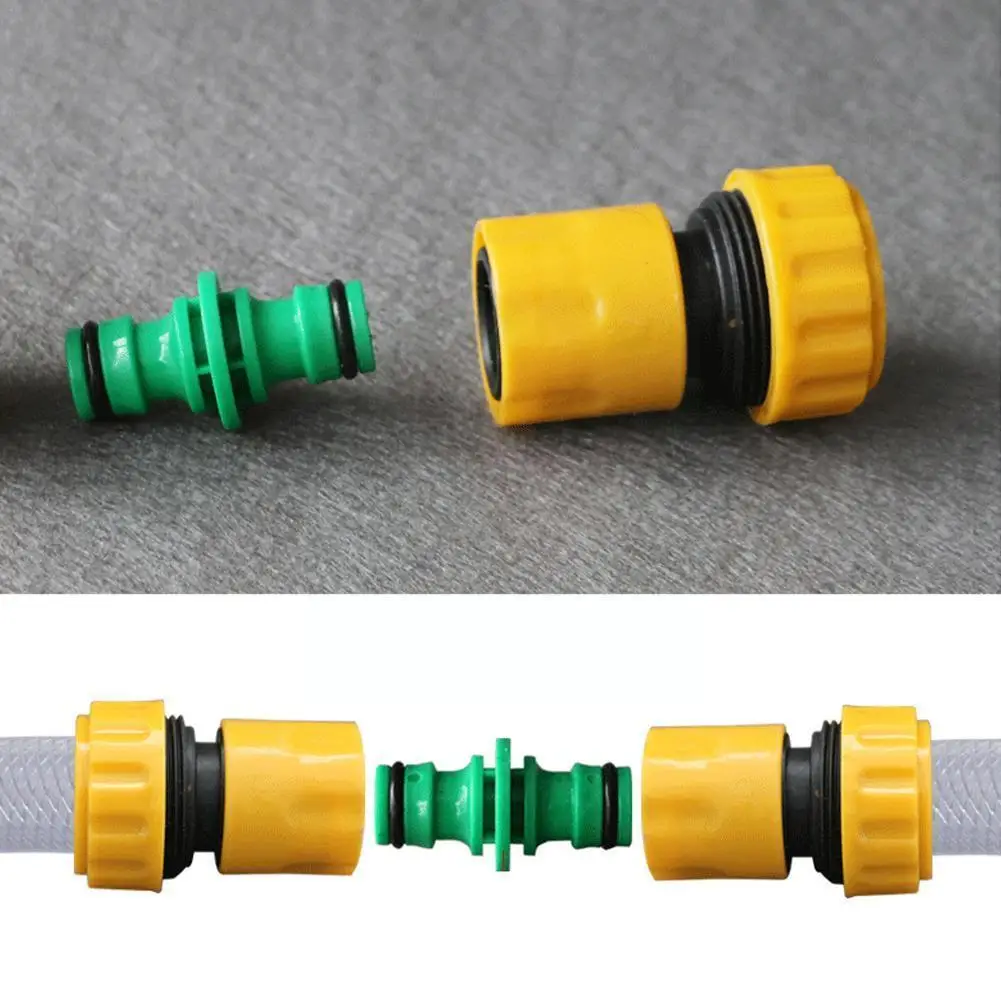 

1/2" Garden Hose Plastic Fitting Faucet Pipe Fitting Homemade Adapter Gadgets Connector Fitting Pipe Quick Garden Water Cle N4T0