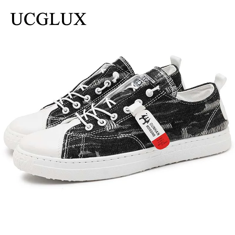 

2022 New Men's Casual Canvas Shoes Summer Outdoor Wear-resistant Flat Shoes Round Toe Lace Up Outdoor Comfortable Men's Shoes