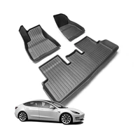 2022 new foot mat for tesla model 3 waterproof non slip floor mat tpe xpe tesla model y foot pad accessories car mats floor