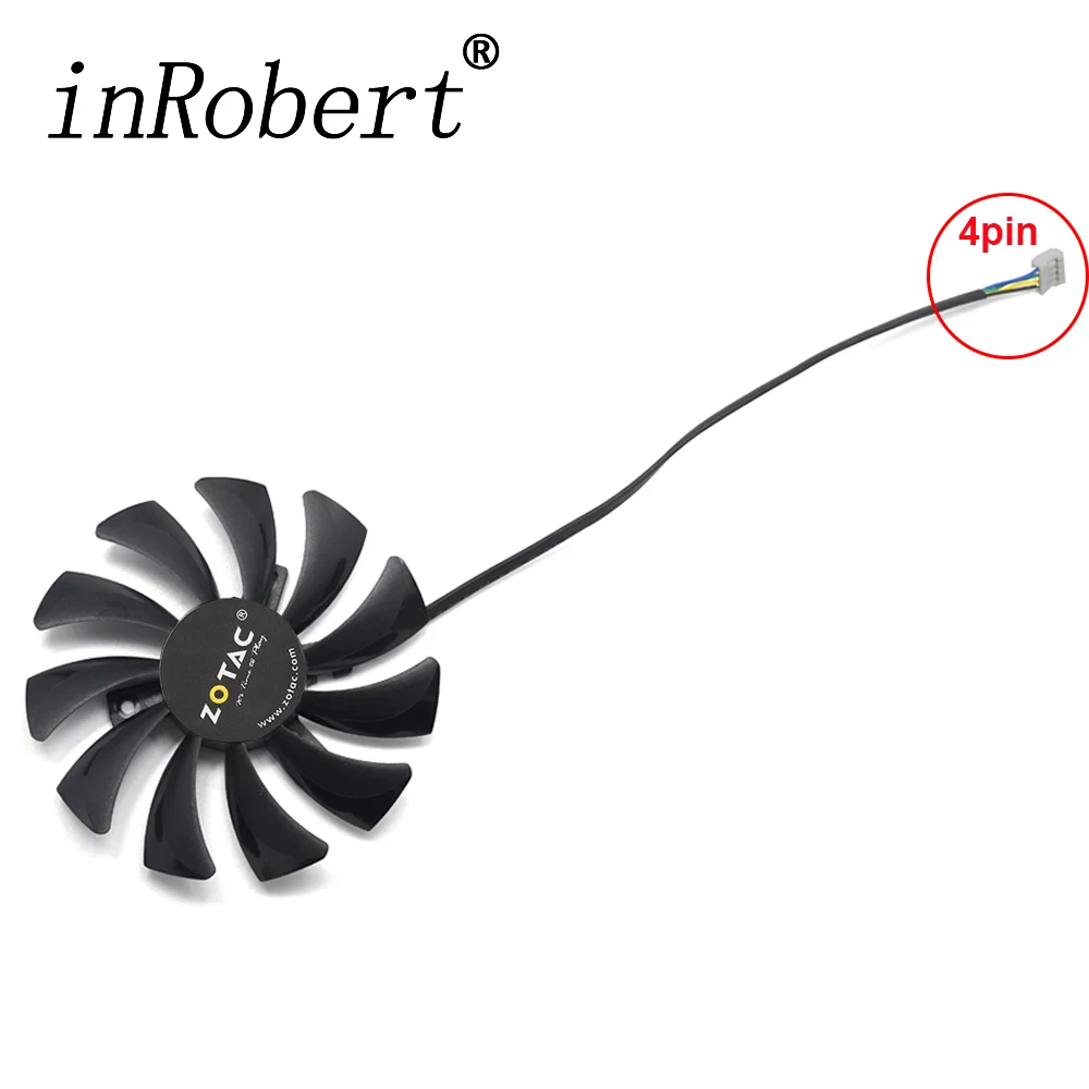 

85 mm 4 Pin HA9010H12SF-Z Cooler Fan Replacenment for Zotac mini gtx1060 6gb