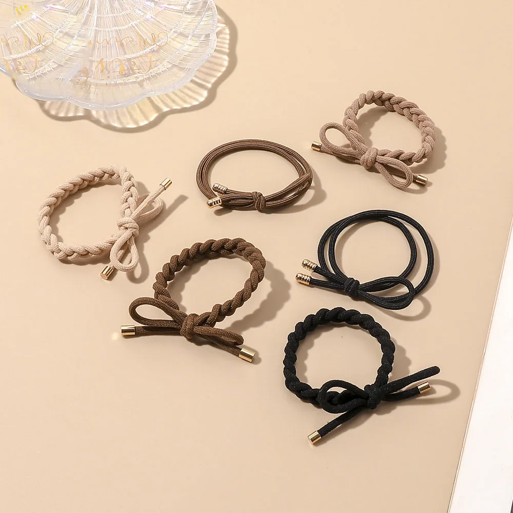 

5 шт./1 партия, резинки для волос для девочек