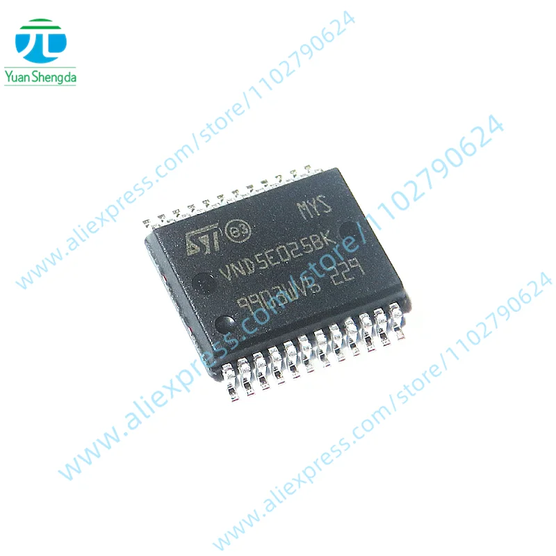 

1PCS New Original VND5E025BKTR-E Power Switch Chip SSOP-24 VND5E025BK
