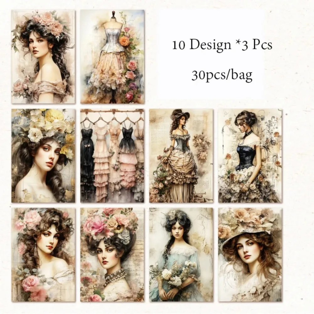 

Mr. Paper 6 Стиль Бумага для коллажа 30 шт
