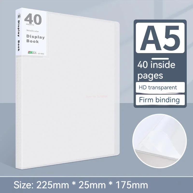 

Папка для документов A5, 20-40 страниц