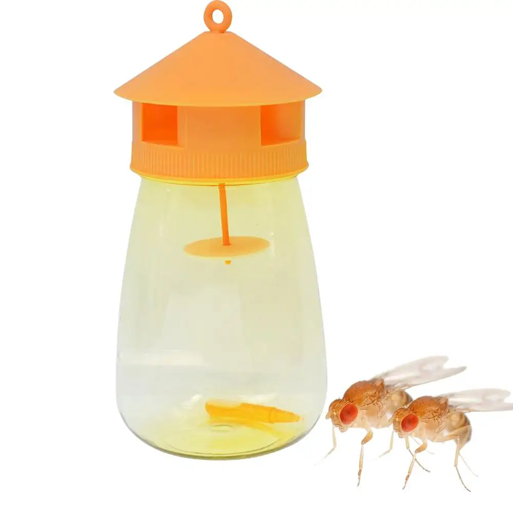 

2Pc/set Fruit Fly Trap Reusable Fruit Fly Catcher Trap Bottle Bait Lure Insect Garden Courtyard Vegetables FliesPest Tool
