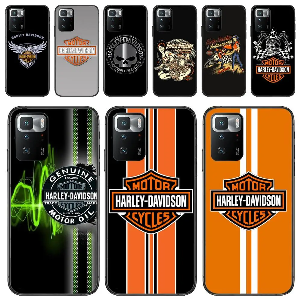 Motorcycle Harleys Davidsons Phone Case For Redmi 9 9A 7A 10 8A 10A 8 Note 11 10S 7 11S Plus POCO X3 Pro Luxury Design New Cover