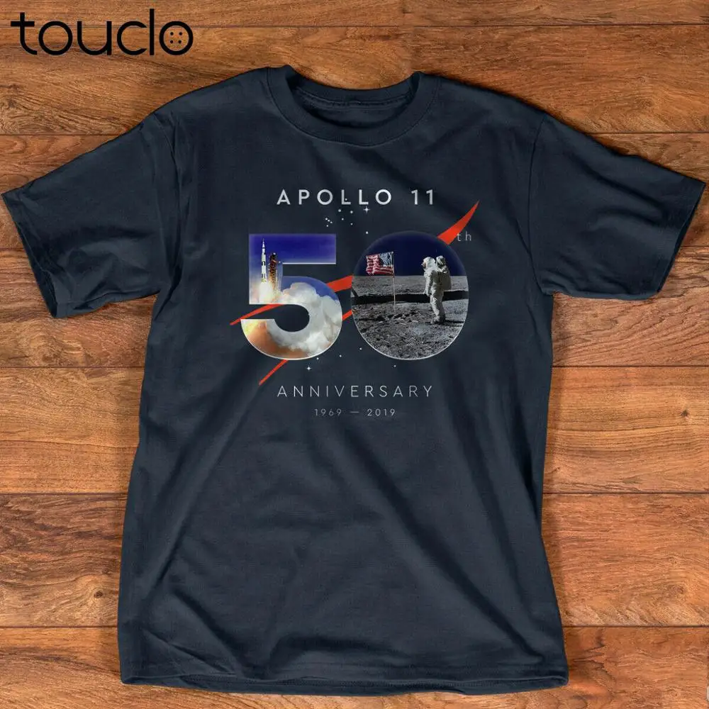 

Apollo 11 50Th Anniversary Shirt Moon Landing July 20, 1969 T-Shirt unisex