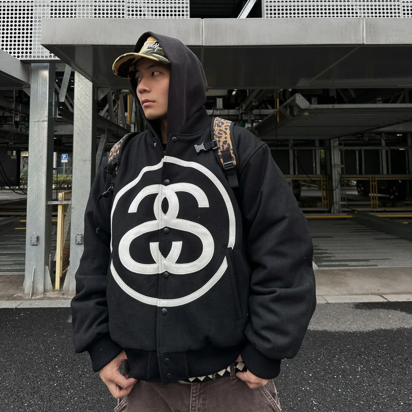 

23SS Spring New Classic Big Double S Logo Unisex Baseball Jackets