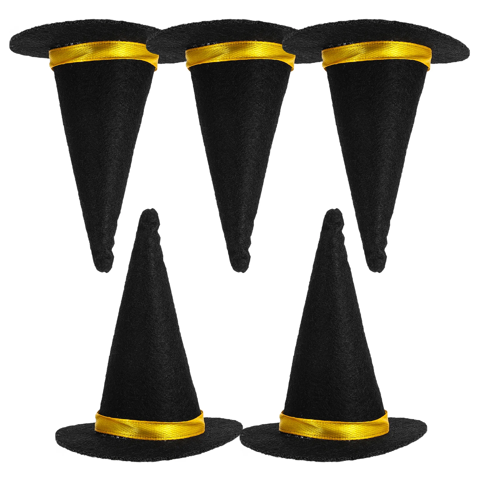 6 шт. украшения для Хэллоуина бутылка шляпа ведьмы кухни мини-украшения чехол