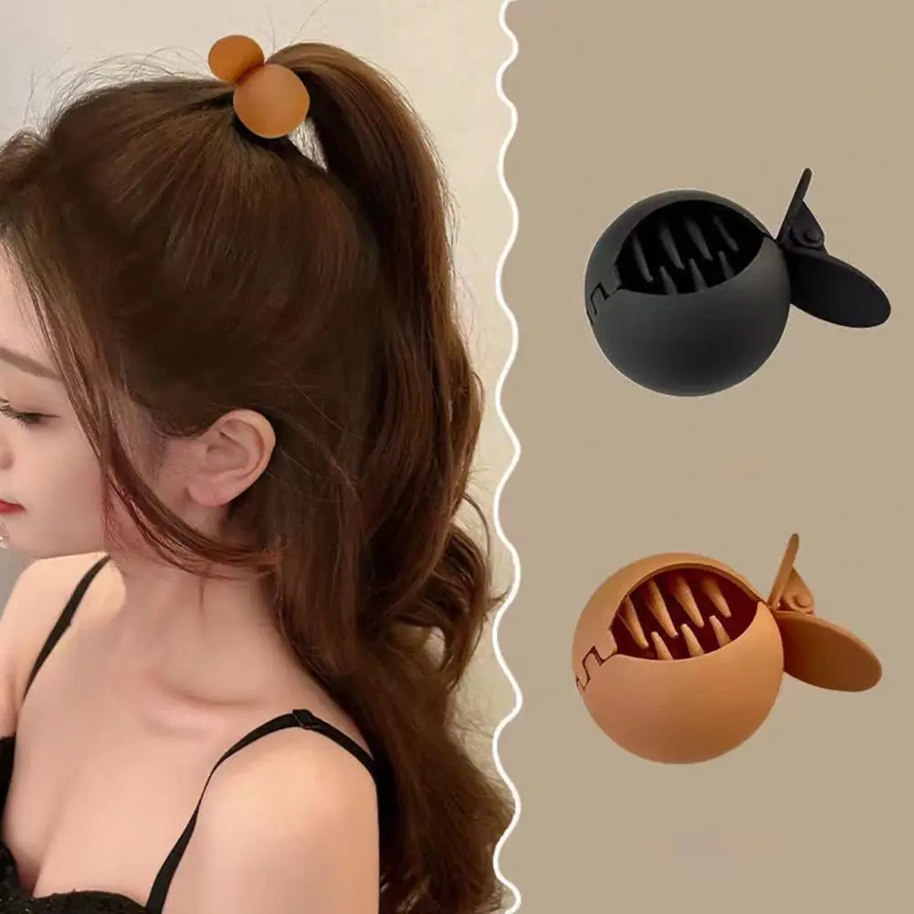 

Заколка для волос женская, Легкая однотонная шпилька с гладкой поверхностью и зубцами