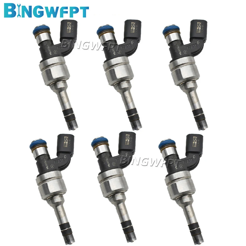 

6 шт., топливный инжектор для Chevrolet Captiva Sport Equinox Impala Malibu GMC Area 2,4 12633784