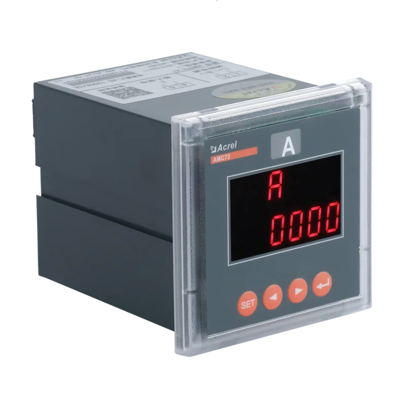 

Acrel single phase analog digital meter RS485 panel mount ampere meter Relay Alarm Output AC Ammeter