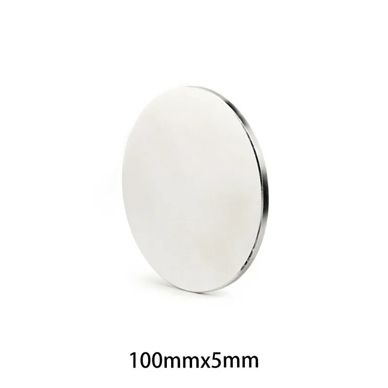 1 шт. мощные Круглые неодимовые магниты 100 Х5 мм