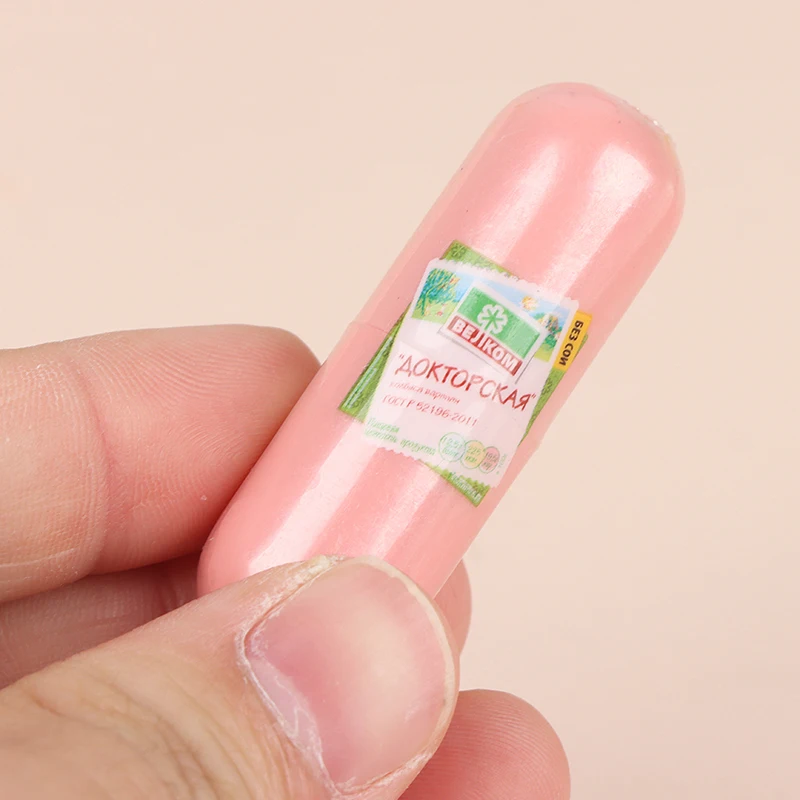 

1pc Kawaii Dollhouse Pretend Food Supermarket Sausage Miniatural Food For Dollhouse Decor Collect Toys