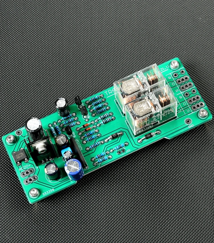 Полнофункциональная плата защиты двухканального динамика (с защитой от