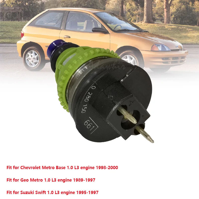 

0280150661 New Fuel Injector for Chevy Geo Metro Suzuki Swift 1.0L 195500-2160