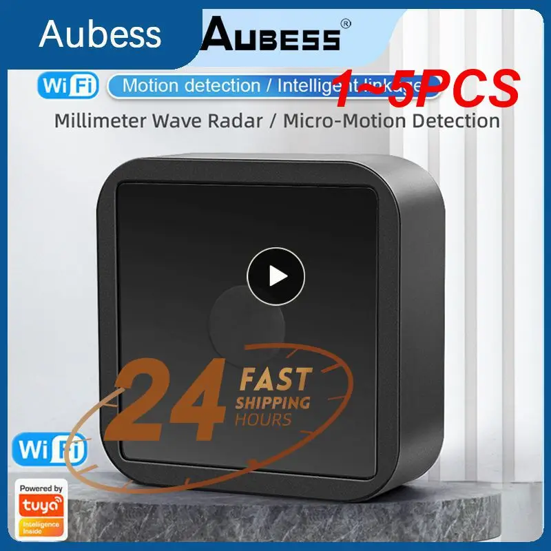 

1~5PCS WiFi/ Human Presence Sensor MmWave High Precision Sensing Motion Sensor Smart Life APP Smart Home Support