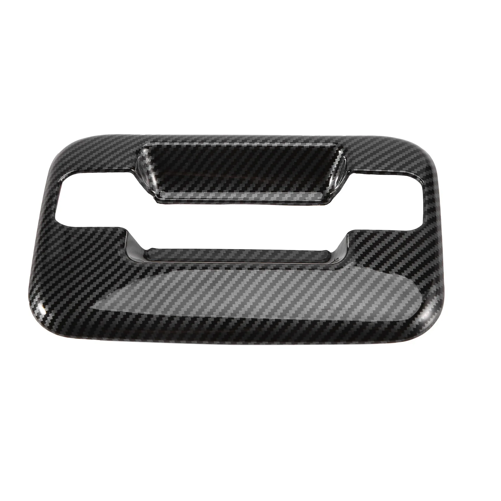 

External Door Handle Covers Without Keypad & Tailgate Cover with Keyhole for 2004-2019 Ford F-150 F150 Carbon Fiber
