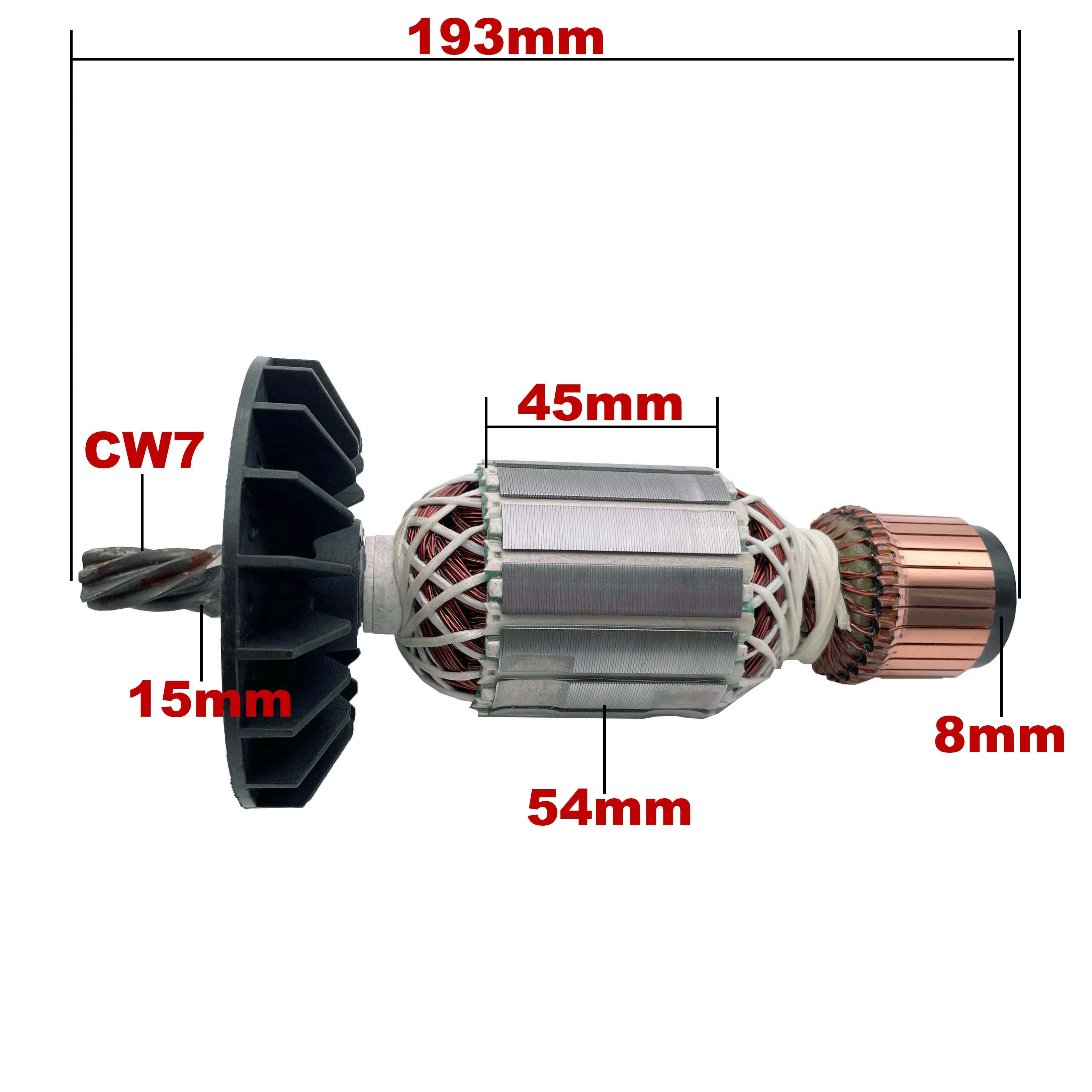 

Замена якоря ротора для режущей машины Bosch GCO200 GCO220 GCO20-14