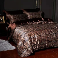 silk bedding set 4pcs mulberry silk ice silk bedding set luxury and elegant style bedding decoration bed set rayon queen size